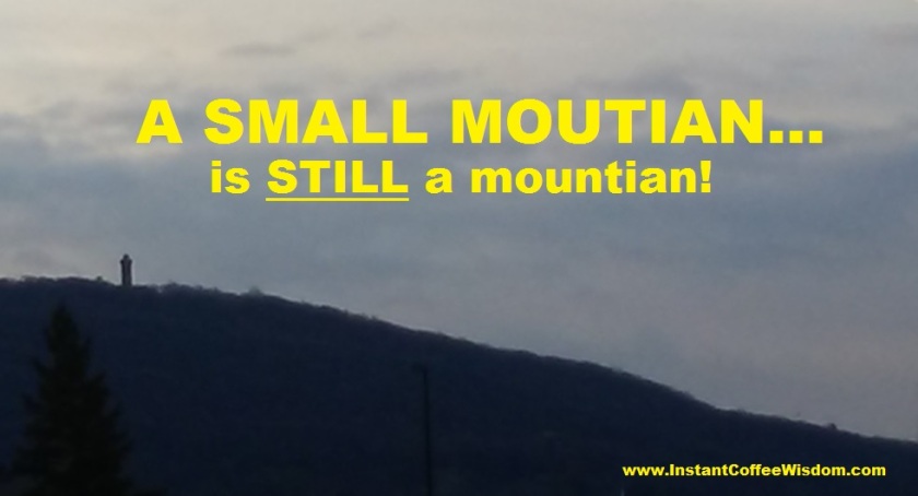 a small mountain